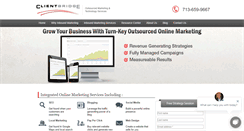 Desktop Screenshot of client-bridge.com